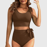 Auriane | High-Waisted Two-Piece Swimwear Set