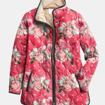 Bernadette powder rose quilted jacket for women | Ellie Dublin