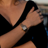 Petra® - Elegant Gold Watch Featuring Roman Numerals