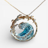 Ocean's Oath Floating Necklace