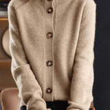 Stéphanie | Vintage-Inspired Cashmere Cardigan