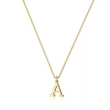 Initials Necklace with Love Letter Design