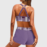 Clémence | High-Waisted Ruching Bikini Set