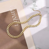 Bold Cuban Link Statement Necklace