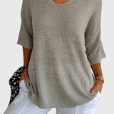 Caroline | Stylish V-Neck Blouse