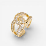 Unity - Stylish Adjustable Knotted Ring