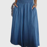 Rosalie | Relaxed Fit Trousers with Stretchy Waistband