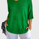 Caroline | Stylish V-Neck Blouse