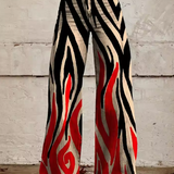 Véronique | Boho Chic Printed Pants