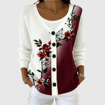 Ailish button-front knit cardigan for women | Ellie Dublin