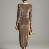 Mykah | Elegant Midi Dress