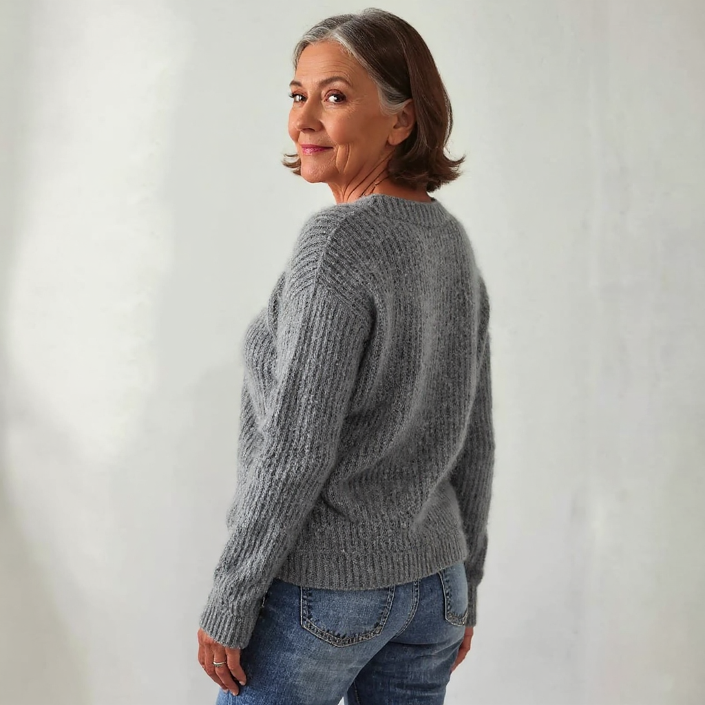 Amanda vintage Icelandic jumper, third view | Ellie Dublin