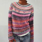 Amy vintage Icelandic knit jumper for women | Ellie Dublin