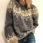 Angela vintage Icelandic jumper, third view | Ellie Dublin