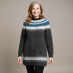 April vintage Icelandic jumper, second view | Ellie Dublin