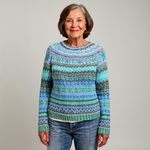 Bethany vintage Icelandic jumper, second view | Ellie Dublin