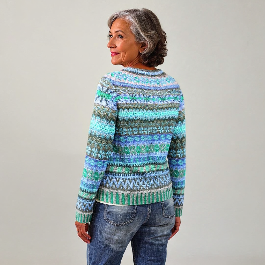 Bethany vintage Icelandic jumper, third view | Ellie Dublin