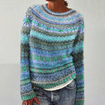 Bethany vintage Icelandic knit jumper for women | Ellie Dublin
