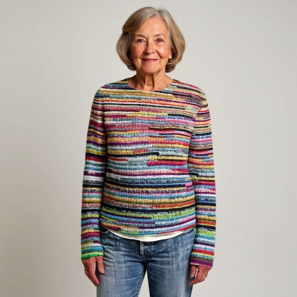 Brenda vintage Icelandic jumper, second view | Ellie Dublin
