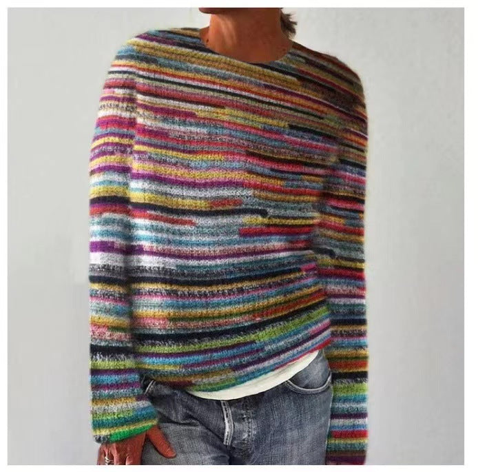Brenda vintage Icelandic knit jumper for women | Ellie Dublin