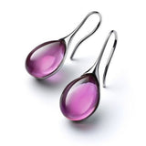 Crystal Earrings in Gold and Silver