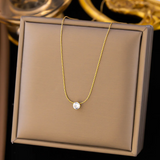 Luxury Gold and Diamond Necklace
