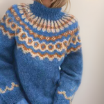 Carla vintage Icelandic jumper, third view | Ellie Dublin