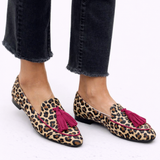 Rihanna - Animal Print Slip-On Loafers