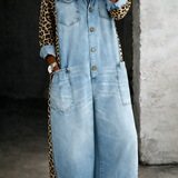 Maelle | Denim Shirt Jumpsuit