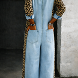 Maelle | Denim Shirt Jumpsuit