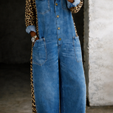Maelle | Denim Shirt Jumpsuit