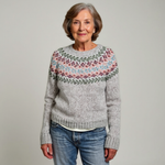 Chelsea vintage Icelandic jumper, second view | Ellie Dublin