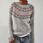 Chelsea vintage Icelandic knit jumper for women | Ellie Dublin