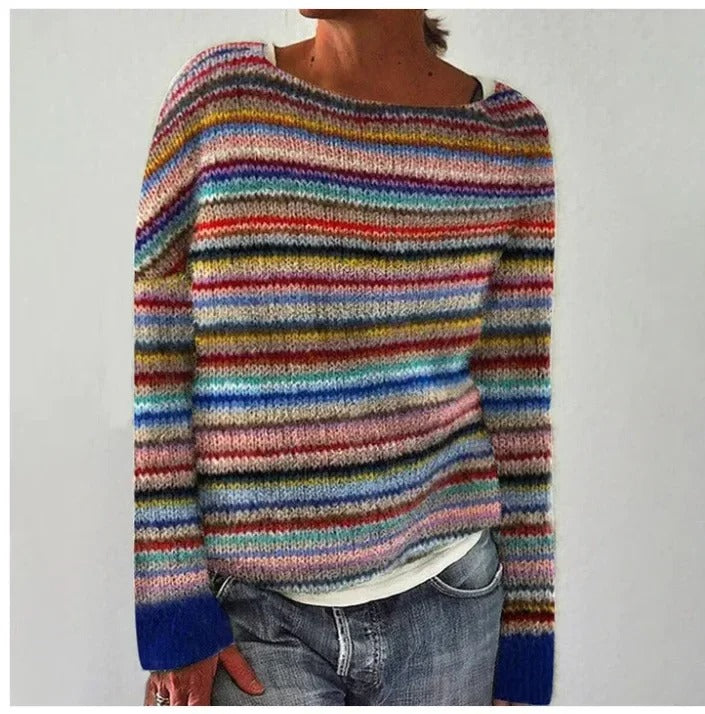 Christina vintage Icelandic knit jumper for women | Ellie Dublin