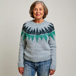 Danielle vintage Icelandic jumper, second view | Ellie Dublin