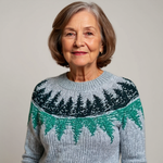 Danielle vintage Icelandic jumper, fourth view | Ellie Dublin