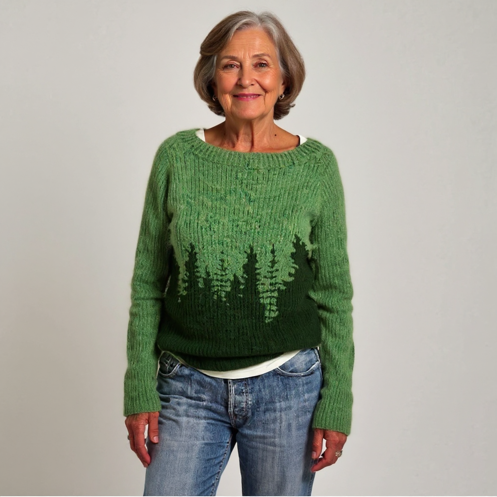 Diana vintage Icelandic jumper, second view | Ellie Dublin