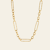 Jeanne – Bold Structured Gold Chain