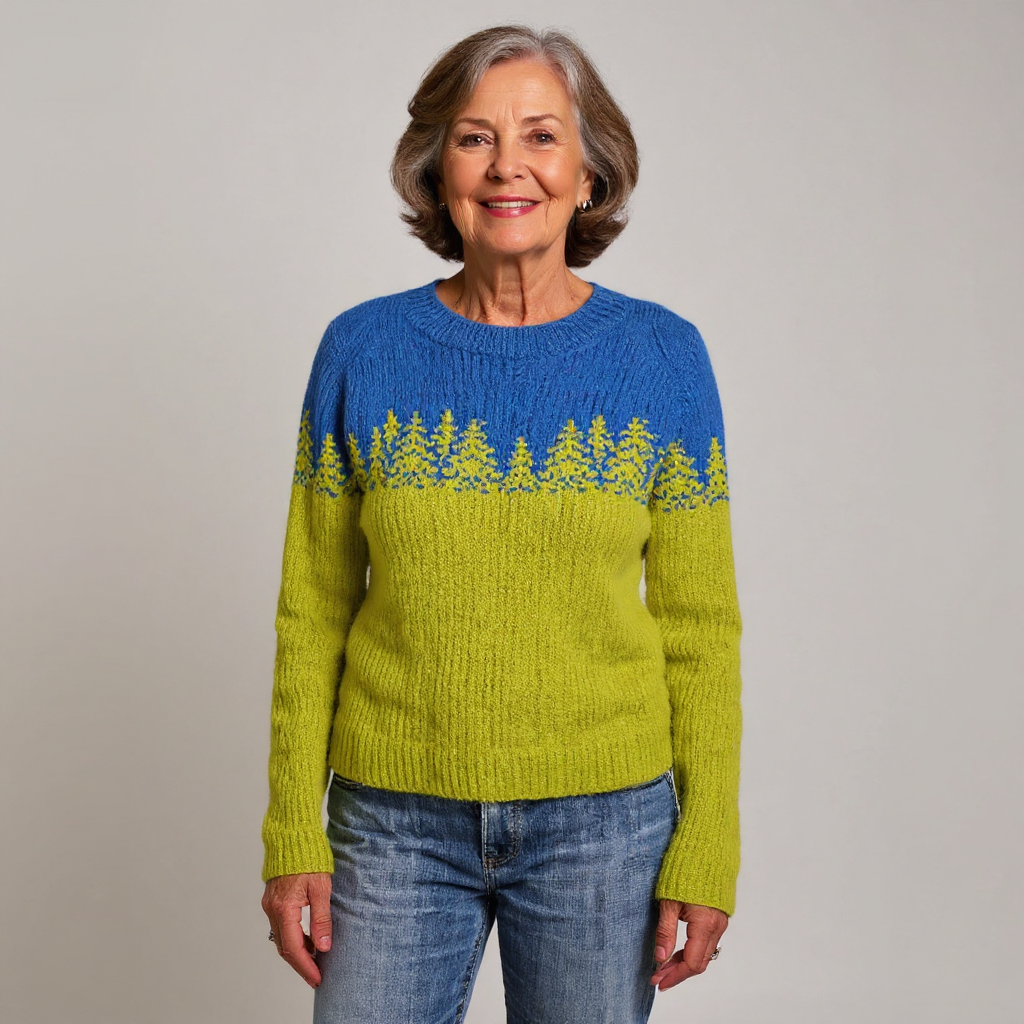 Ellen vintage Icelandic jumper, second view | Ellie Dublin