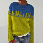 Ellen vintage Icelandic knit jumper for women | Ellie Dublin