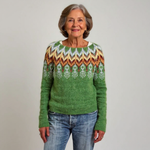 Emily vintage Icelandic jumper, second view | Ellie Dublin