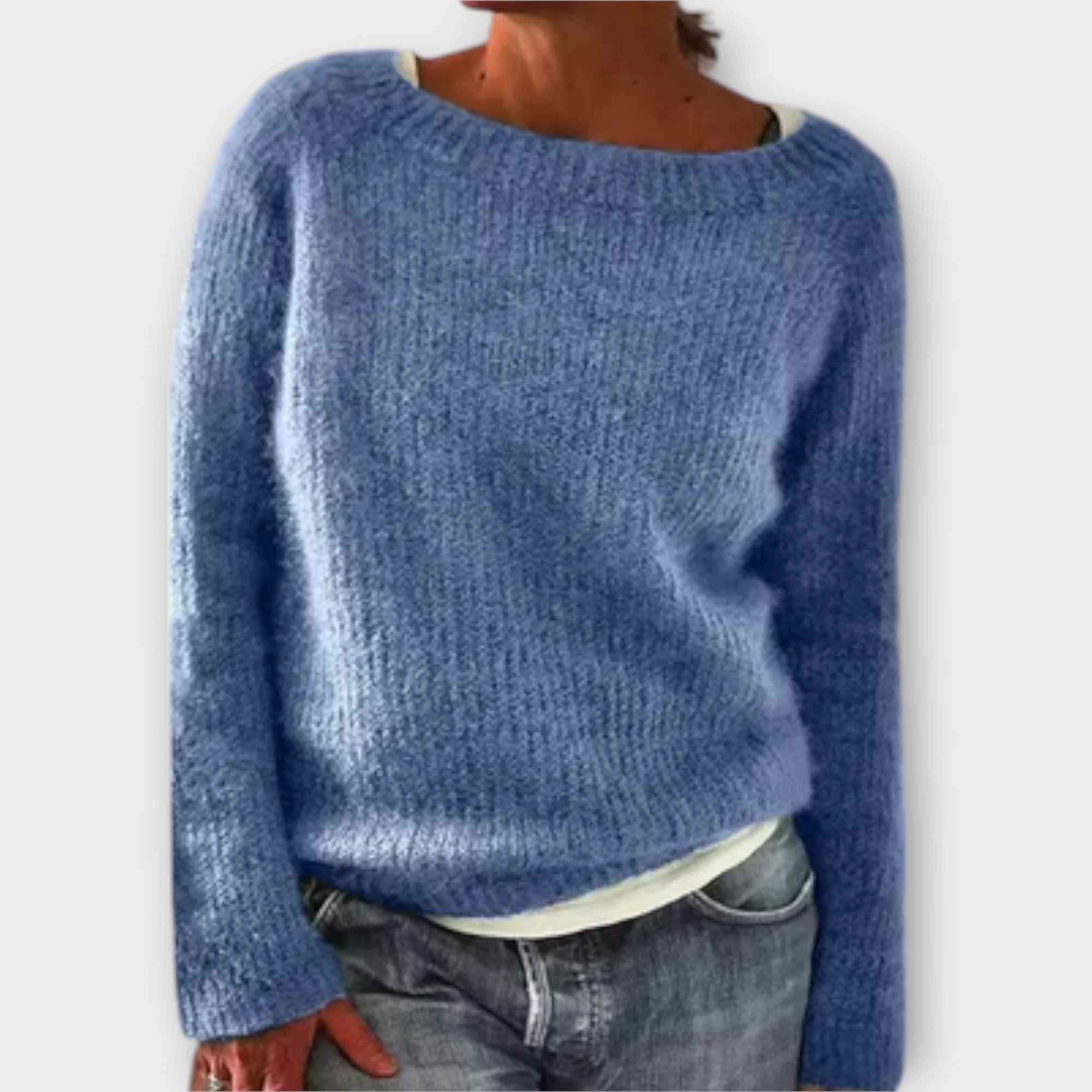 Fiona vintage Icelandic jumper, third view | Ellie Dublin