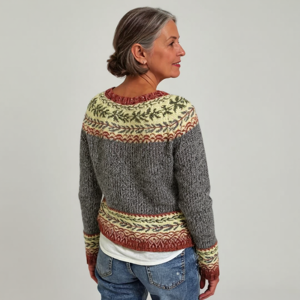 Frances vintage Icelandic jumper, third view | Ellie Dublin