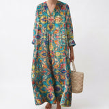Capucine - Flattering Printed Summer Dress