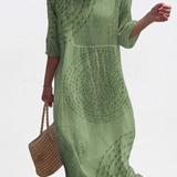 Capucine - Casual Embroidered Dress for Women.