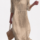 Juliette - Casual Embroidered Dress for Women.