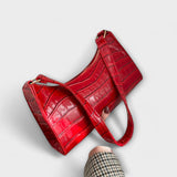 Marguerite | Glossy Leather Handbag