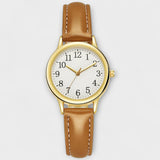Katarina® - Timeless Watch Featuring a Green Leather Strap