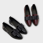 Bebhinn bow-detail patent loafers for women | Ellie Dublin