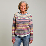 Holly vintage Icelandic jumper, second view | Ellie Dublin